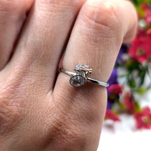 925 Sterling Silver Christmas Stocking Adjustable Size Ring